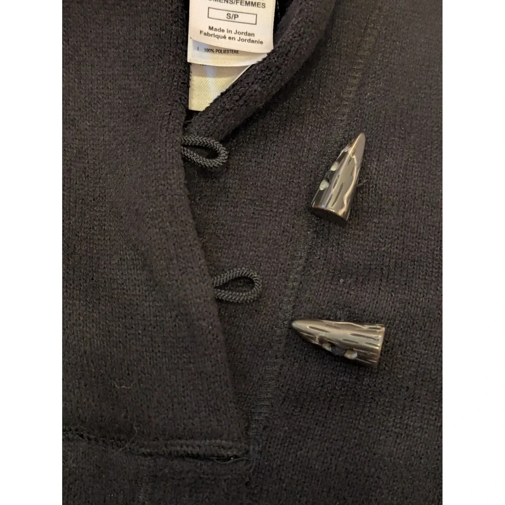 The‎ North Face Fleece Pullover Snap Mock Neck Soft Lightweight Black S - Picture 13 of 13